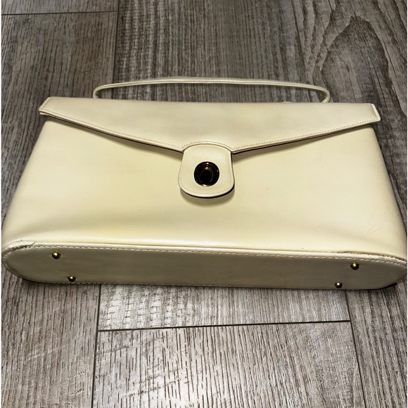 Vintage Vtg. 60 s Margolin Globe Trotter Premium Flight Bag envelope purse - Picture 1 of 13